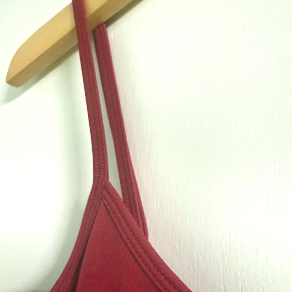 Lane Bryant Plus 18/20 Red Stretch Cami Layering Tank - Picture 4 of 10